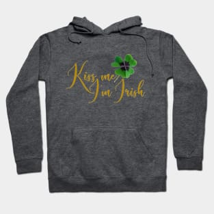 Kiss Me I’m Irish Shamrock Hoodie